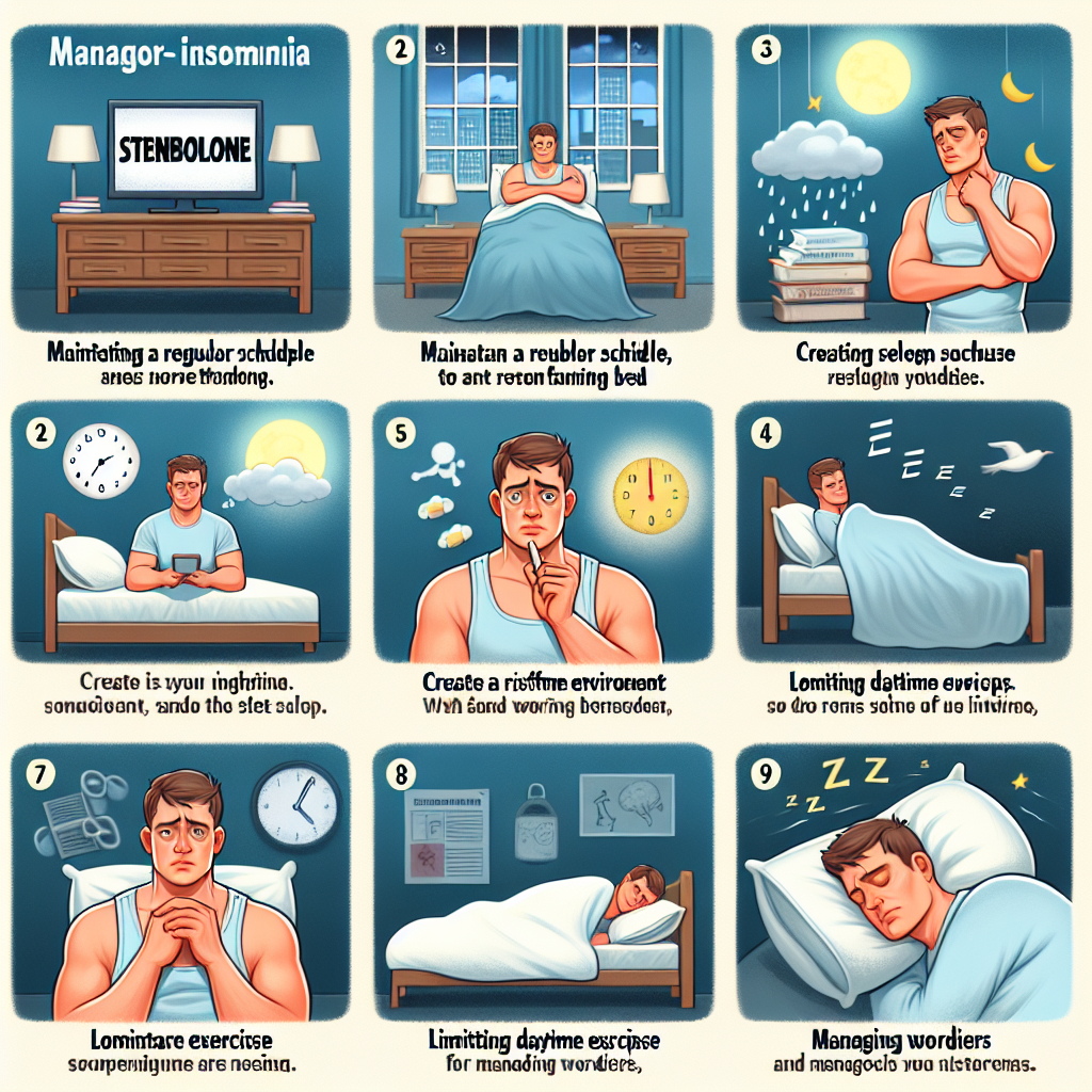 Cómo manejar el insomnio relacionado con Stenbolone