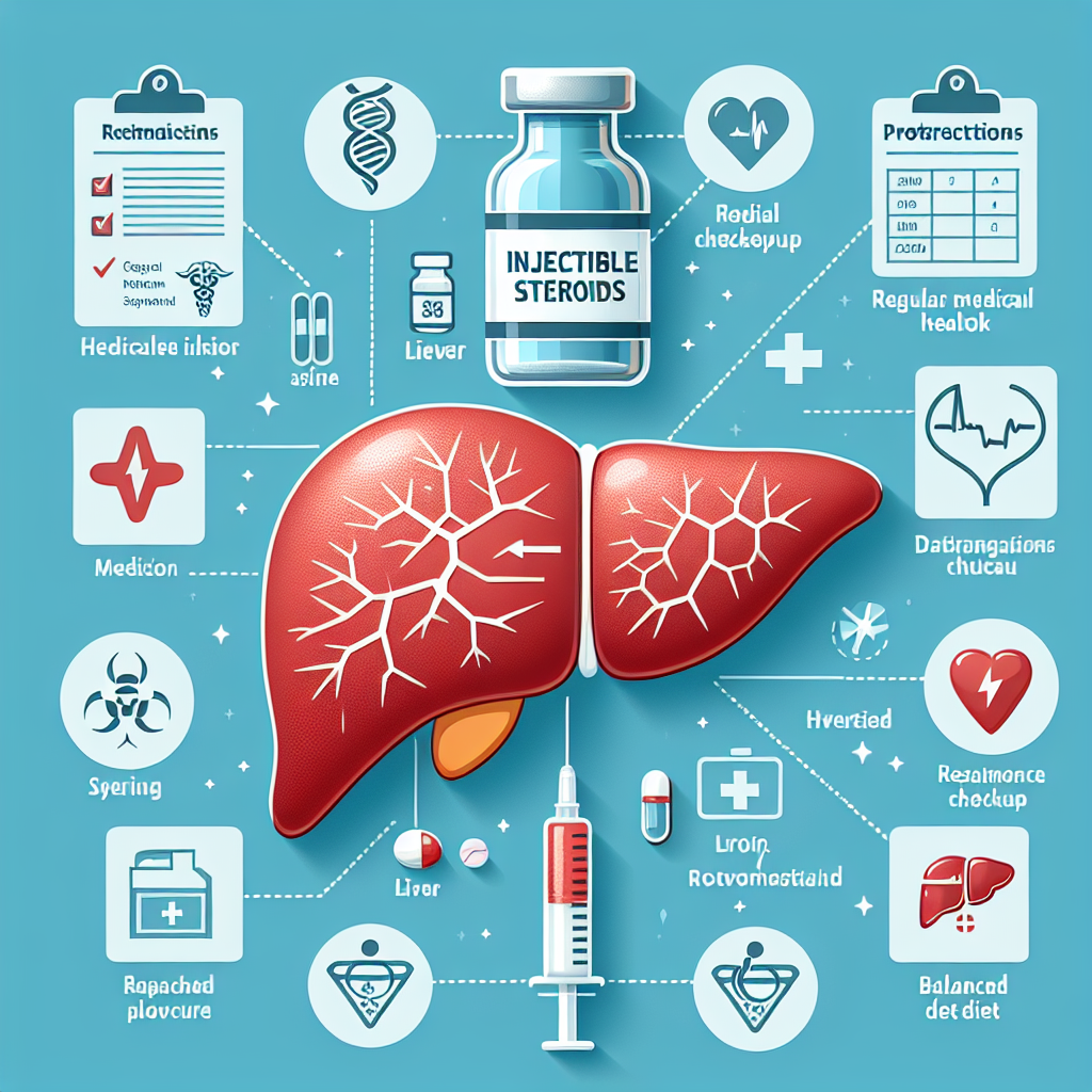 Esteroides inyectables y salud hepática: riesgos y cuidados