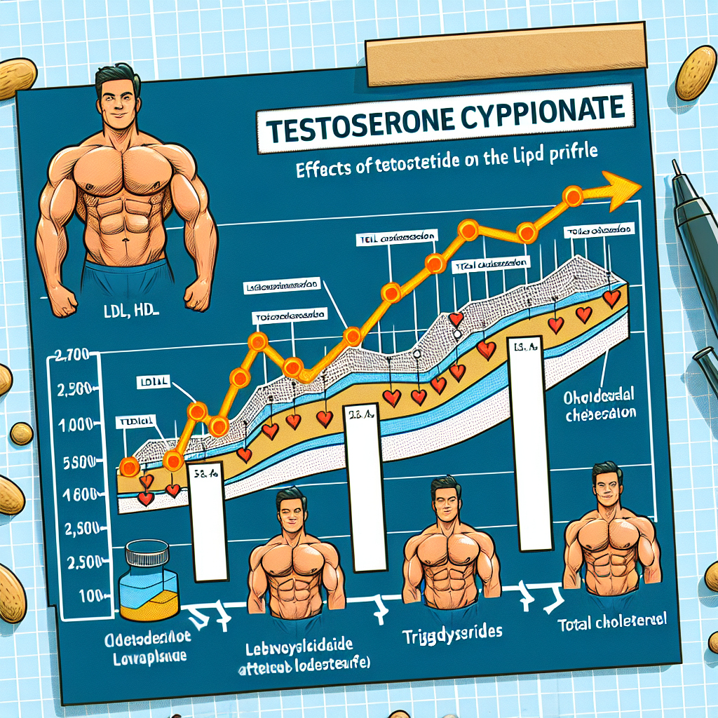 Cómo afecta Cipionato de testosterona al perfil lipídico
