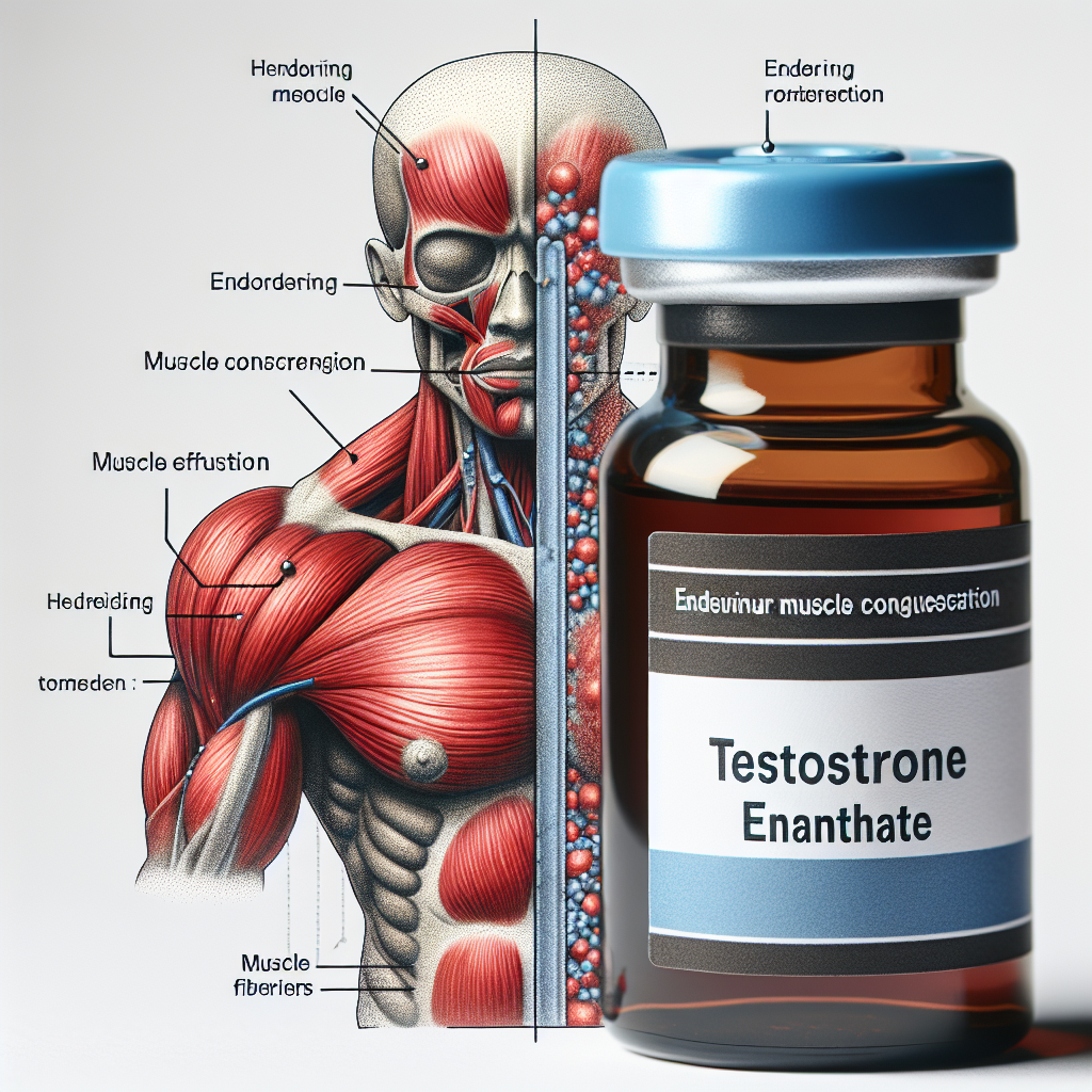 Enantato de testosterona y congestión muscular duradera