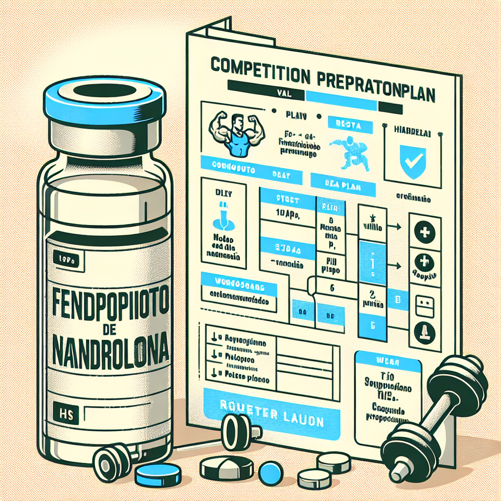 Fenilpropionato de nandrolona para preparación de competencia