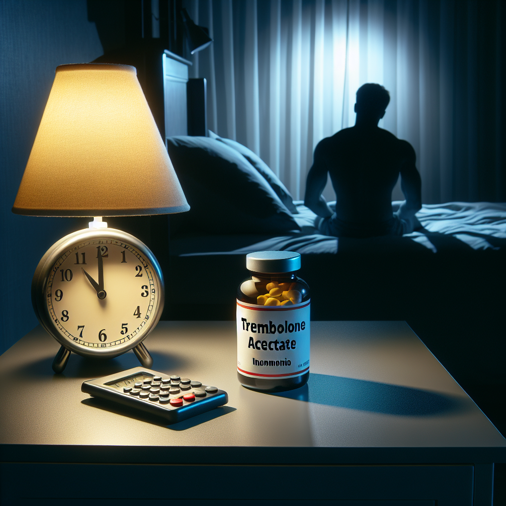¿Puede Acetato de trenbolona causar insomnio?