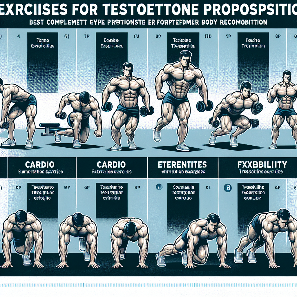 Qué ejercicios complementan mejor a Propionato de testosterona en recomposición