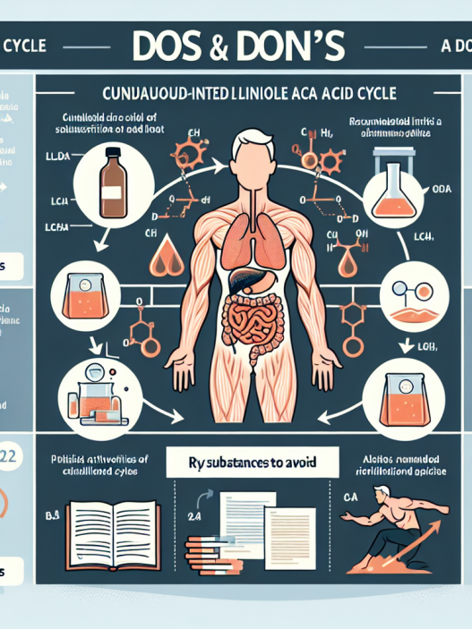 Qué no hacer durante un ciclo con CLA