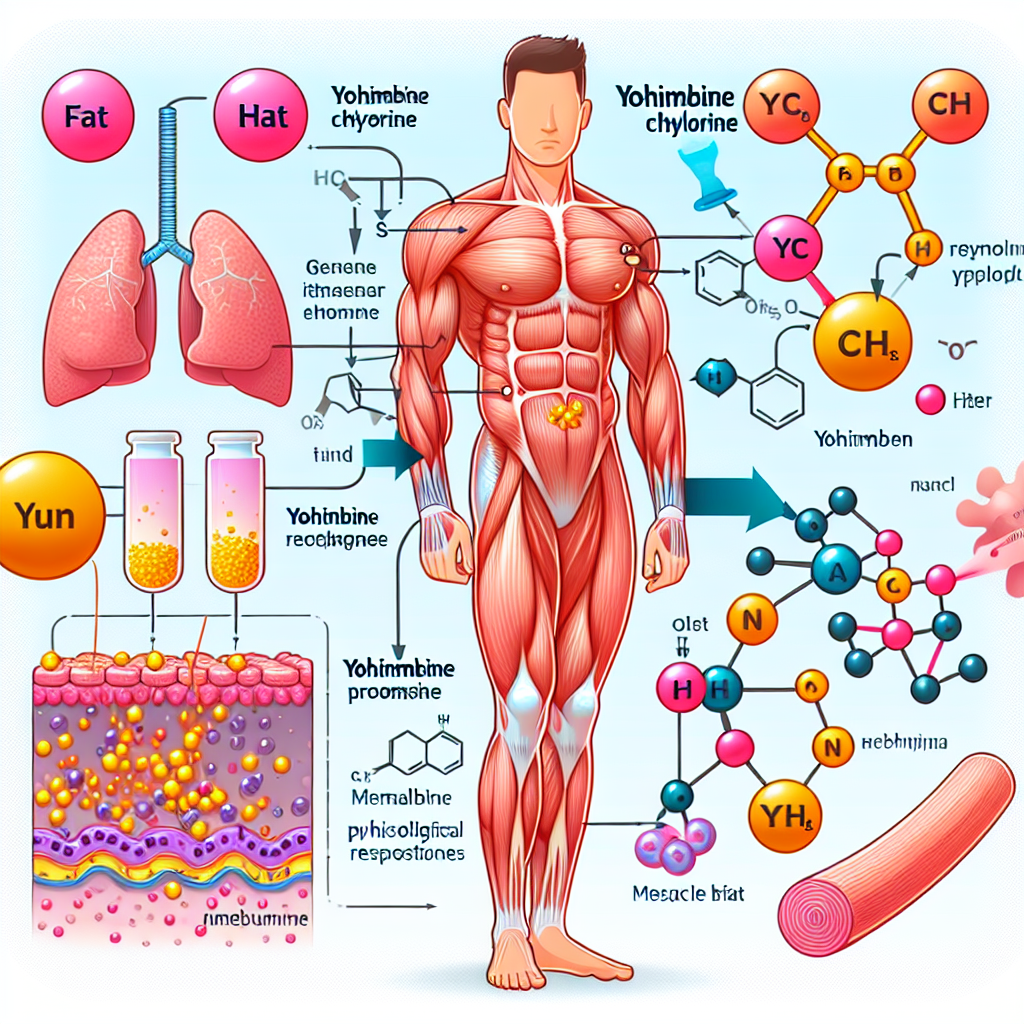 Cómo actúa Yohimbine chlorine en cuerpos ectomorfos