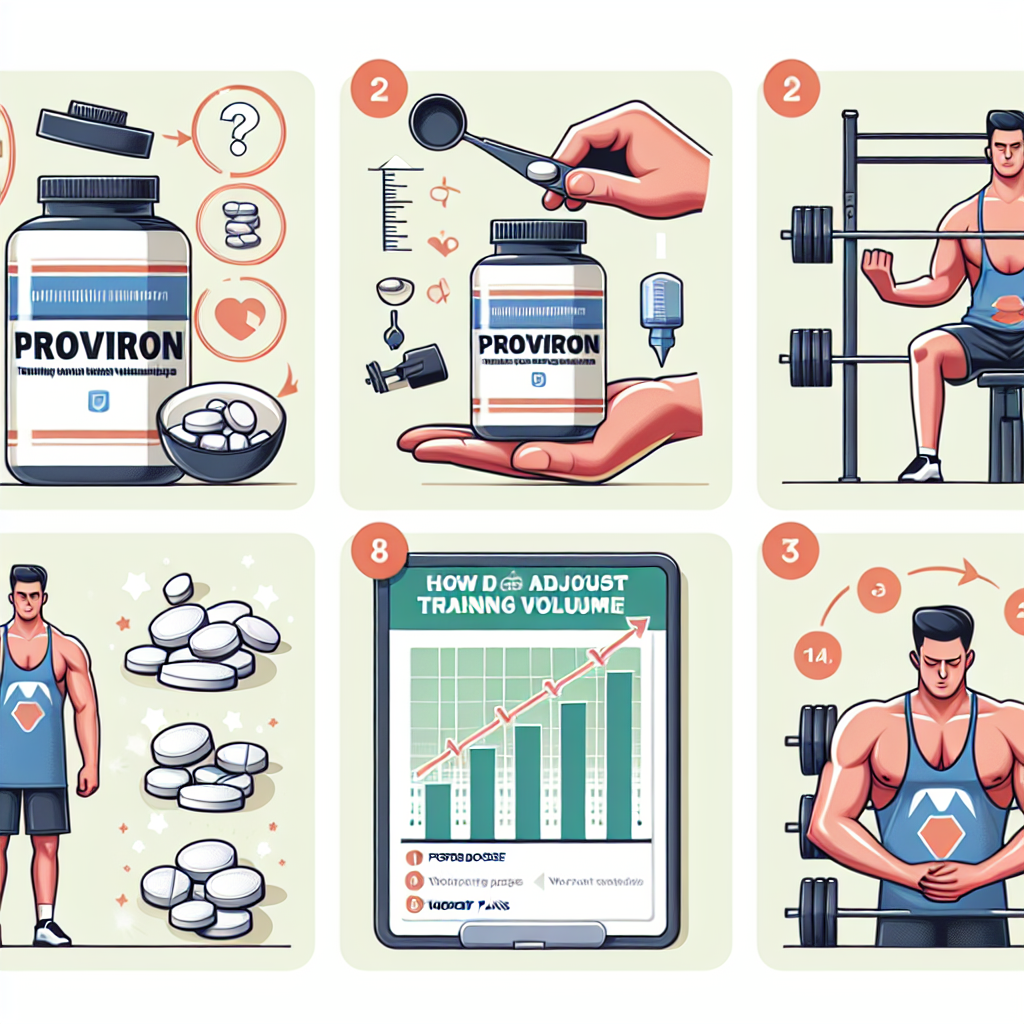 Cómo ajustar el volumen de entrenamiento con Proviron
