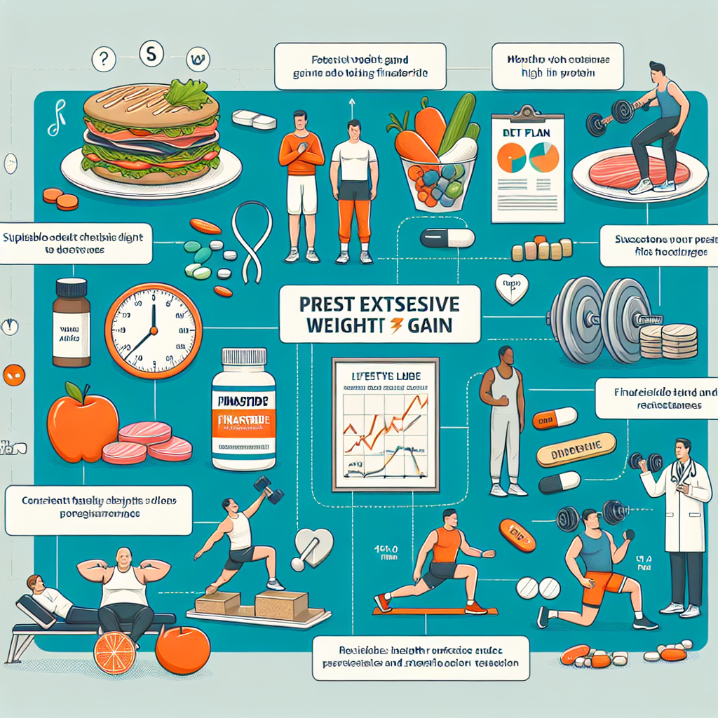 Cómo evitar subir grasa corporal con Finasteride