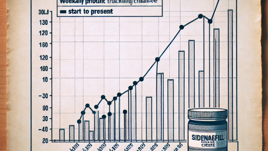 Cómo evoluciona el rendimiento semana a semana con Sildenafil Citrate (Viagra generic)