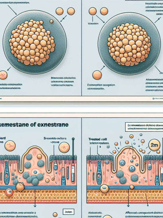 Cómo influye Exemestane en el volumen celular