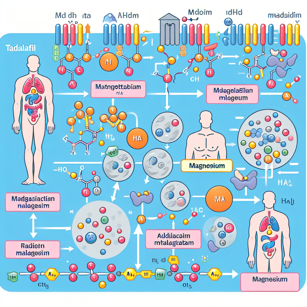 Cómo influye Tadalafil en el metabolismo del magnesio