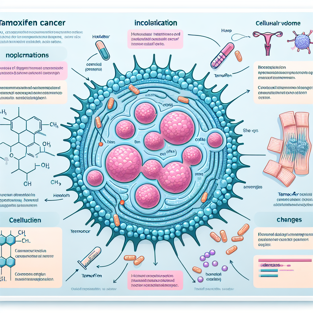 Cómo influye Tamoxifeno en el volumen celular