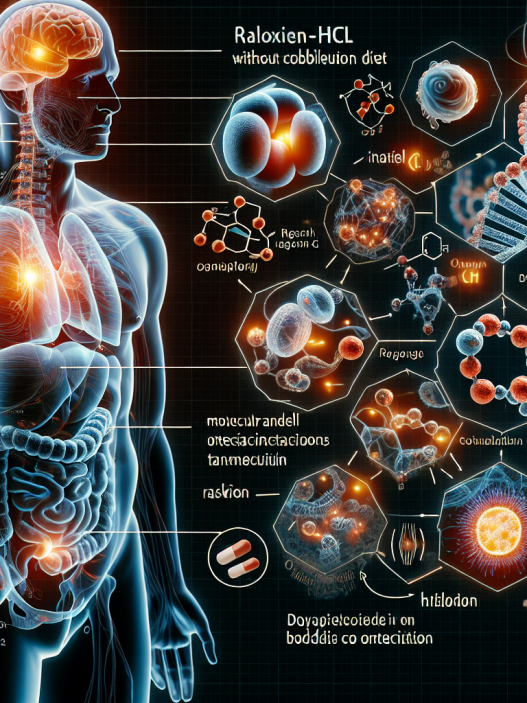 Efectos de Raloxifen-HCl sin acompañarlo de dieta