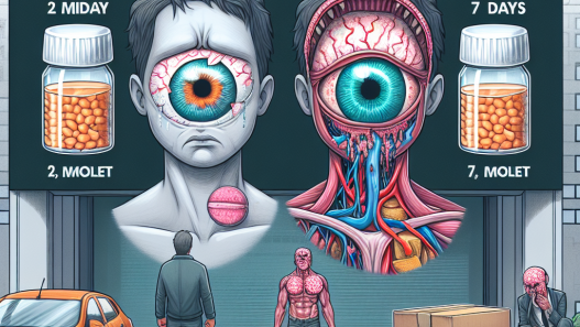 Efectos visuales y físicos tras 7 días con Tamoxifeno