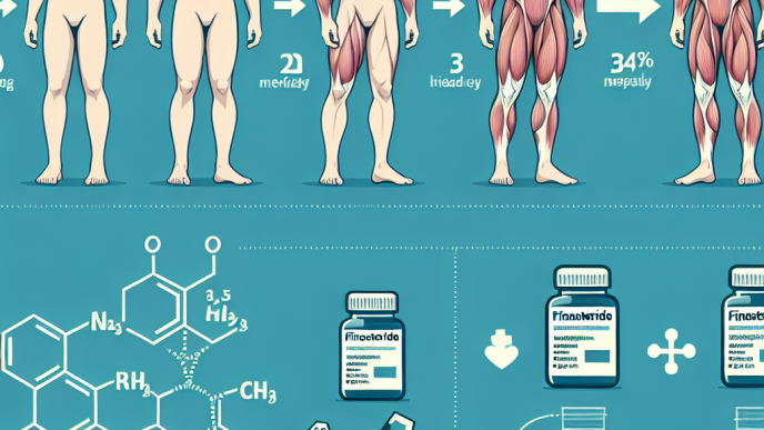 Finasteride y cambios en la composición corporal