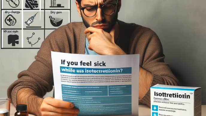 Qué hacer si te sientes enfermo usando Isotretinoina