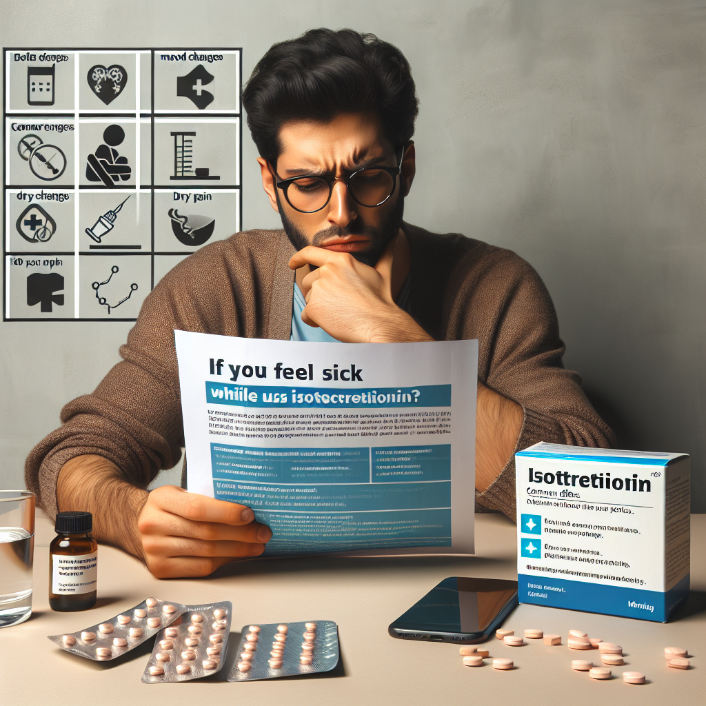 Qué hacer si te sientes enfermo usando Isotretinoina