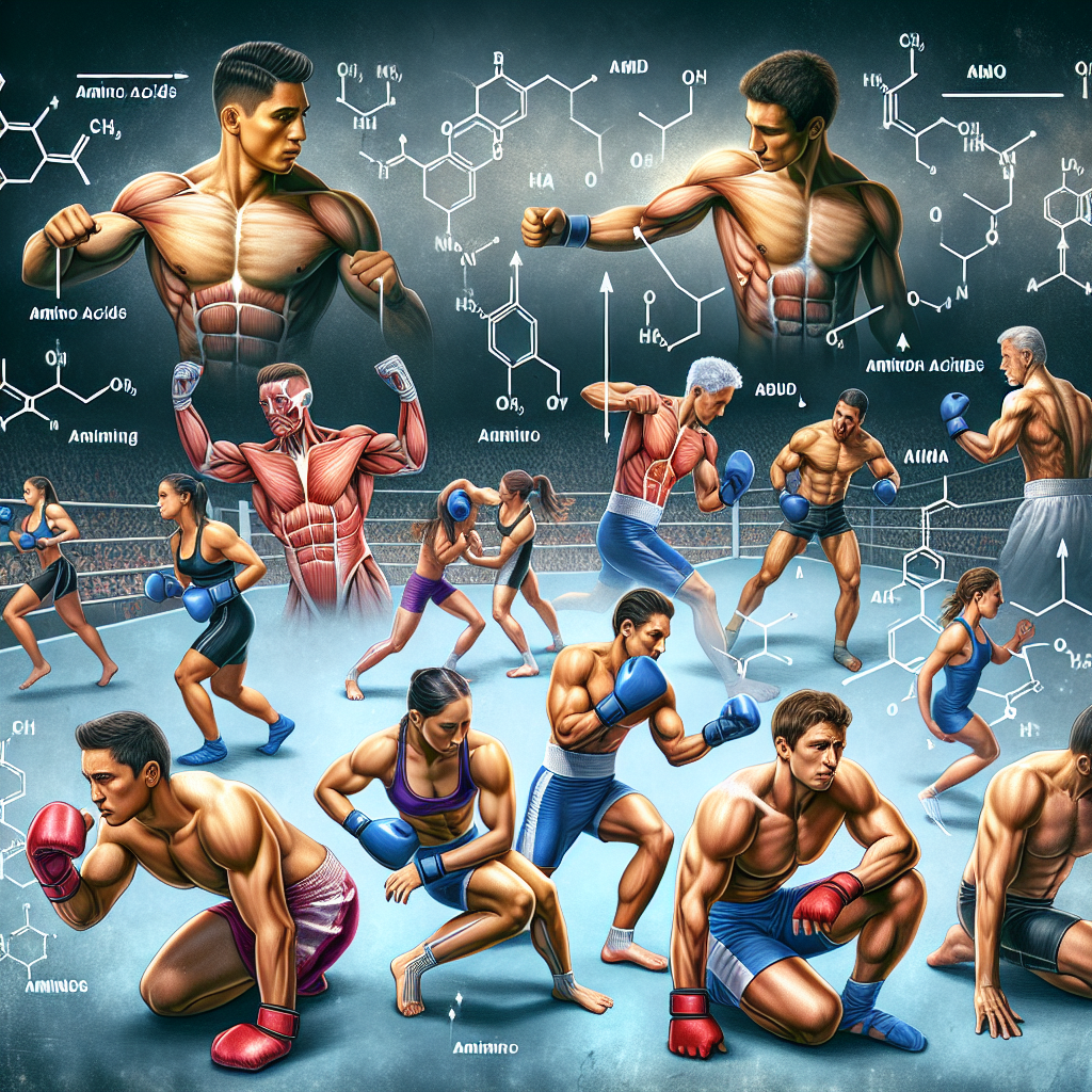 Aminoácidos y rendimiento en deportes de combate