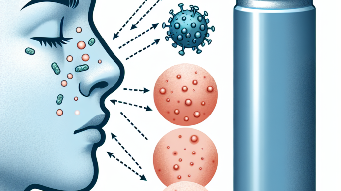 ¿Aumenta Aerosoles nasales el riesgo de acné?