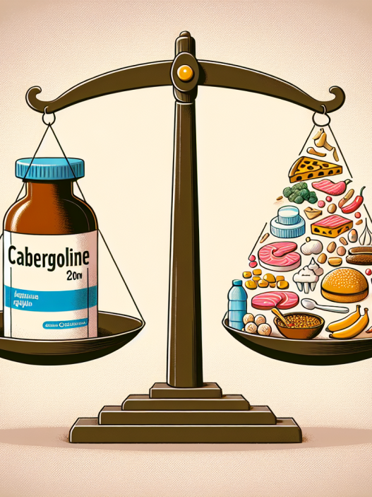 ¿Cabergolina puede aumentar el apetito de forma agresiva?