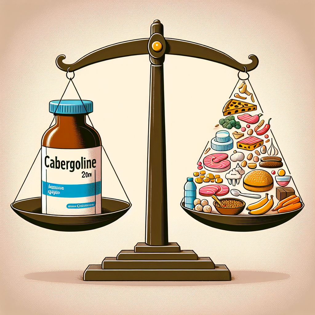 ¿Cabergolina puede aumentar el apetito de forma agresiva?