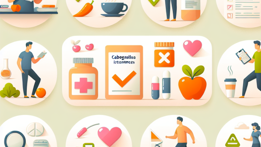 Cómo adaptar tu estilo de vida al usar Cabergolina