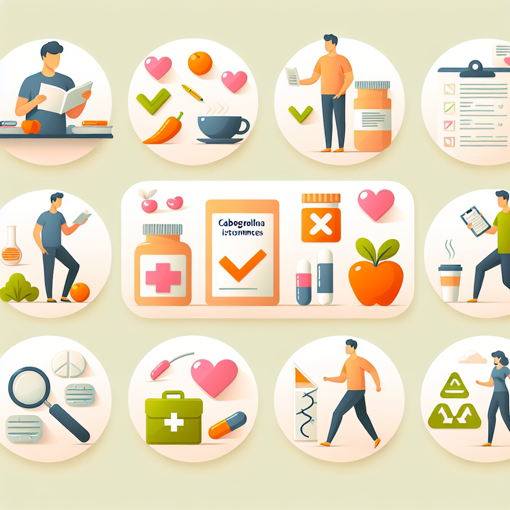 Cómo adaptar tu estilo de vida al usar Cabergolina