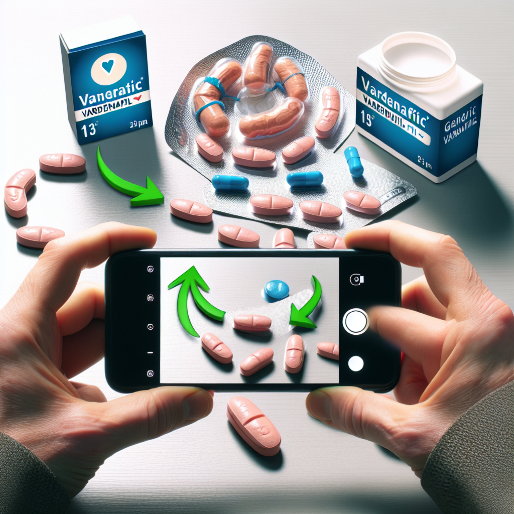 Cómo monitorear el progreso con fotos durante Vardenafil (Levitra Generic)