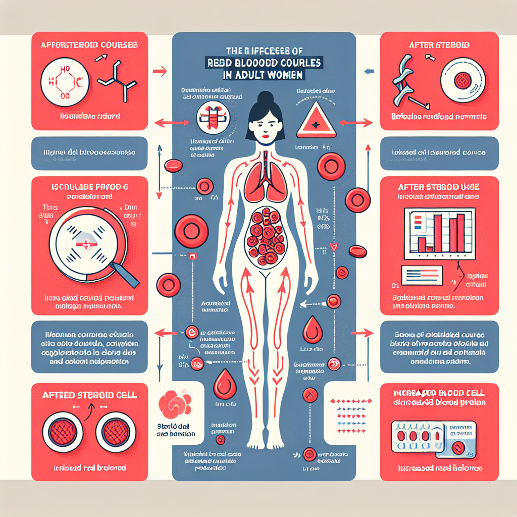 Cursos de esteroides para mujeres y aumento de glóbulos rojos