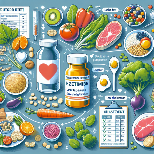 Dieta recomendada durante el uso de Ezetimiba