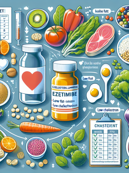 Dieta recomendada durante el uso de Ezetimiba