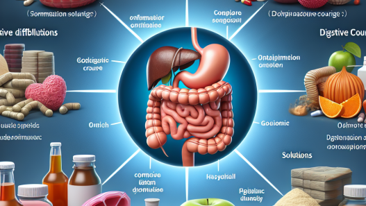 Dificultades digestivas con Cursos de péptidos: soluciones