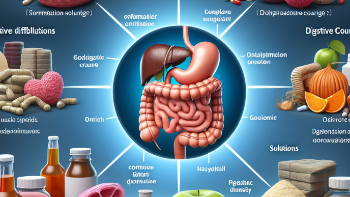Dificultades digestivas con Cursos de péptidos: soluciones