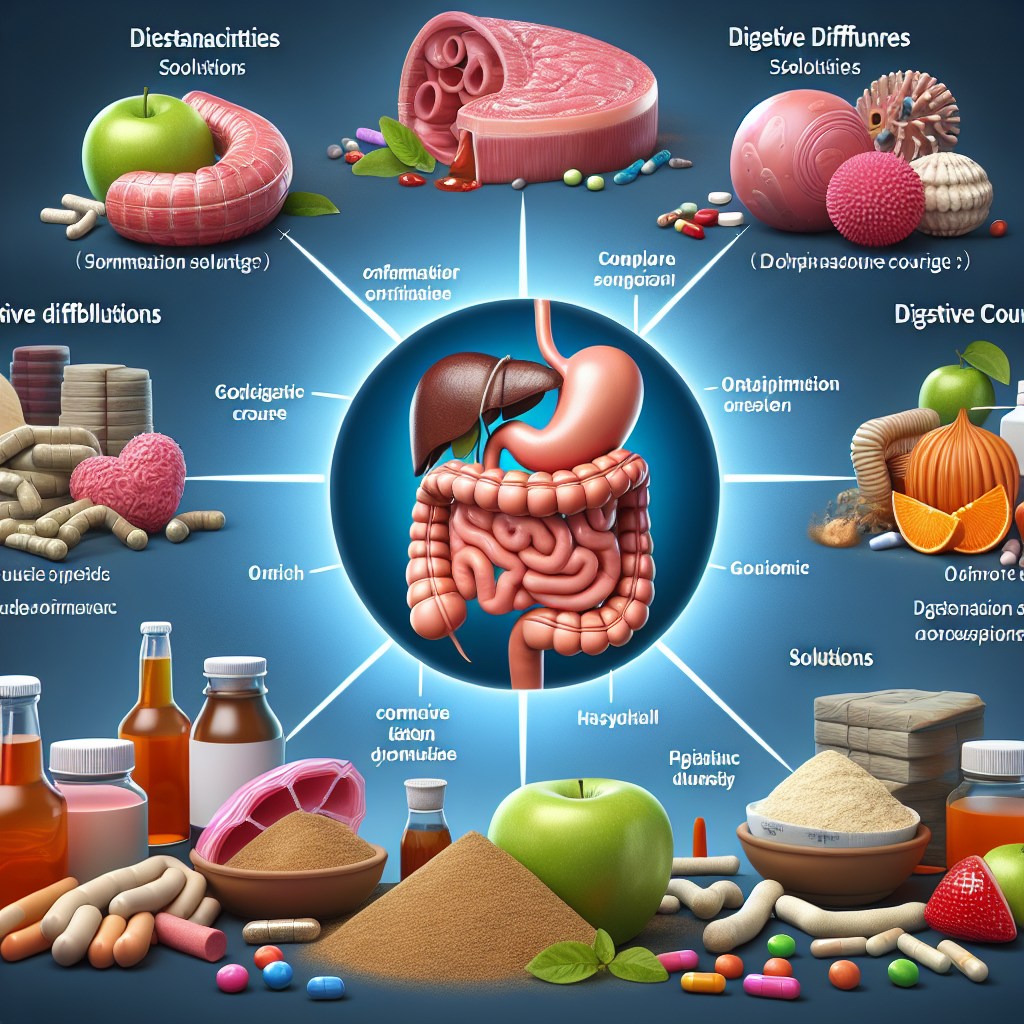 Dificultades digestivas con Cursos de péptidos: soluciones