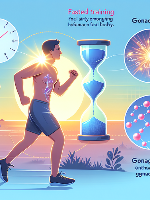 Gonadotropina y entrenamiento en ayunas