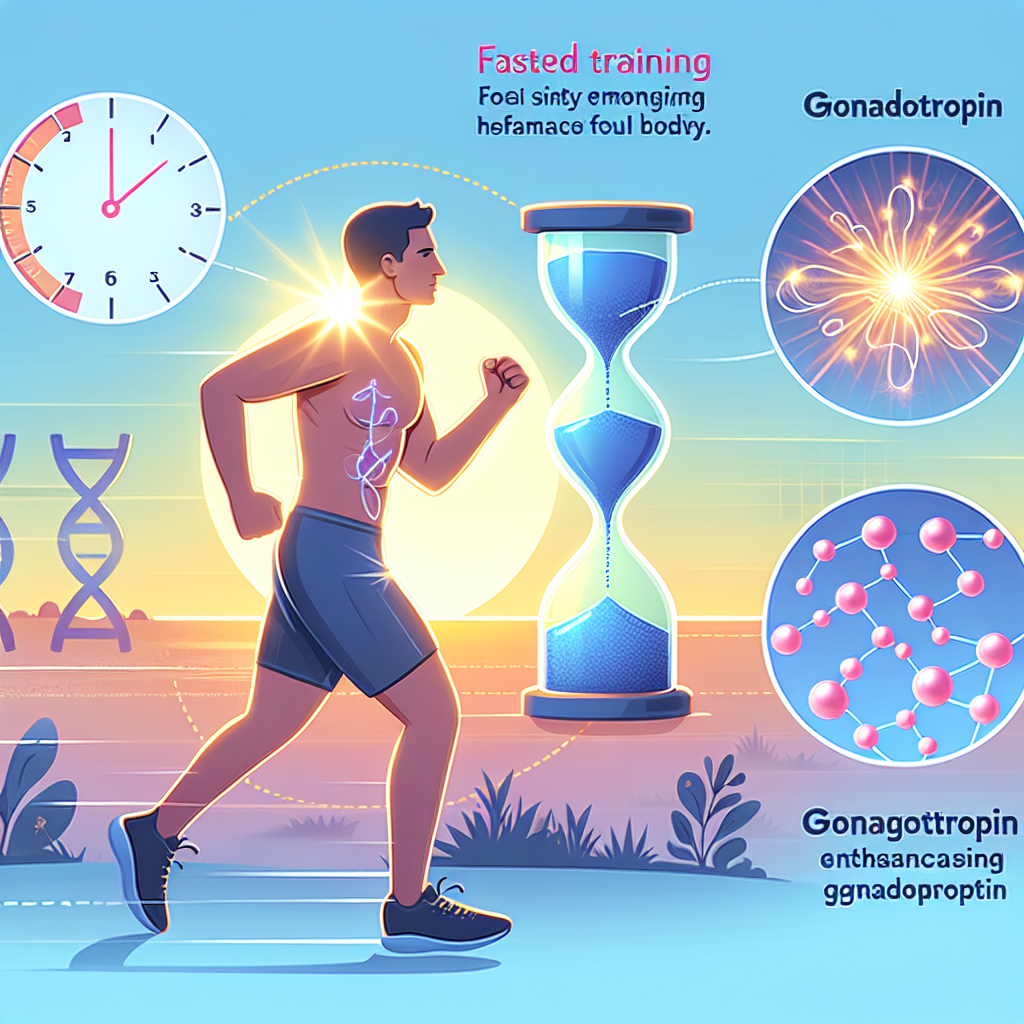 Gonadotropina y entrenamiento en ayunas