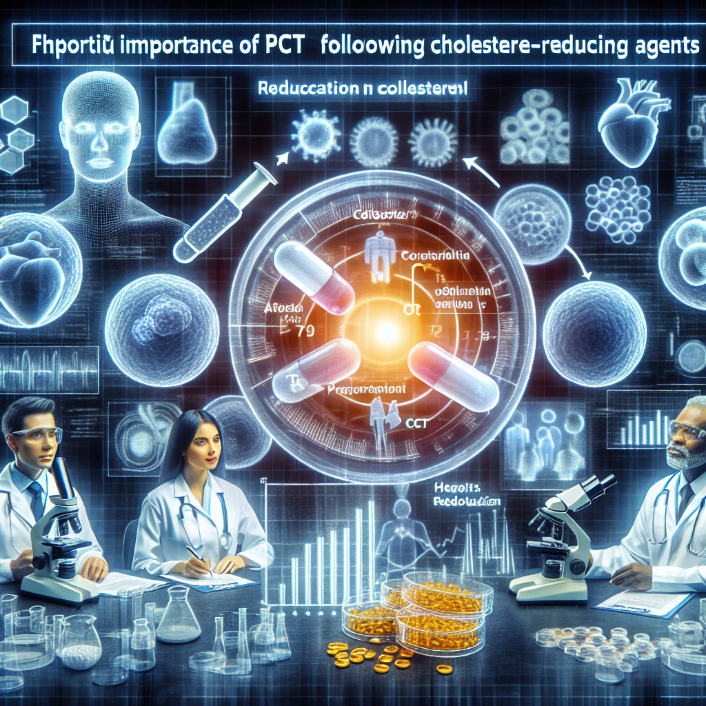 La importancia del PCT tras Colesterol - agentes reductores