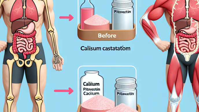 Pitavastatina cálcica y cambios en la composición corporal