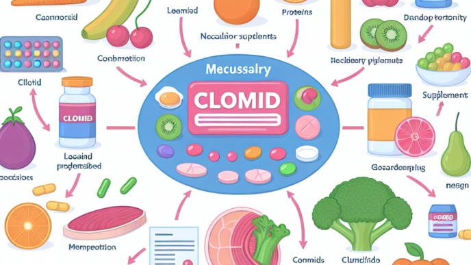 Qué alimentos facilitan el metabolismo de Clomid