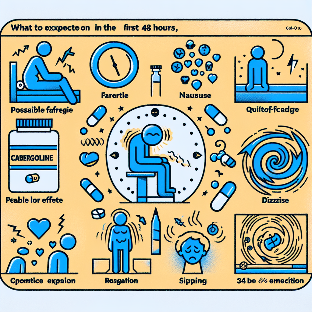 Qué esperar las primeras 48h con Cabergolina