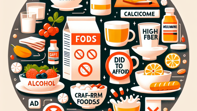 Qué evitar comer al usar Vitamines