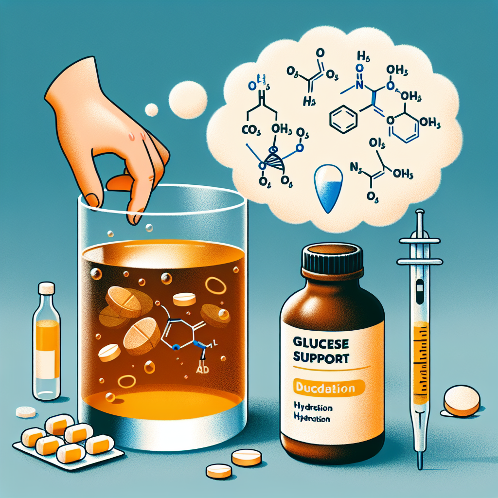 Qué ocurre al mezclar Apoyo a la glucosa con alcohol