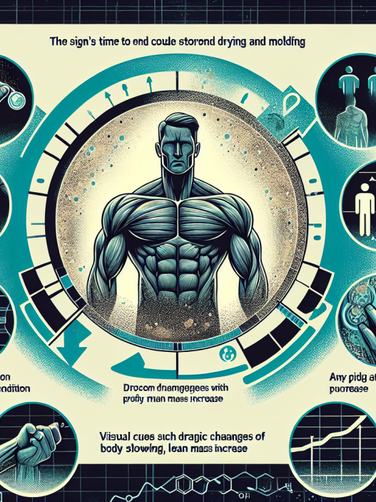 Qué señales indican que debes terminar el ciclo con Cursos de esteroides para secado y modelado corporal (aumento de masa magra)