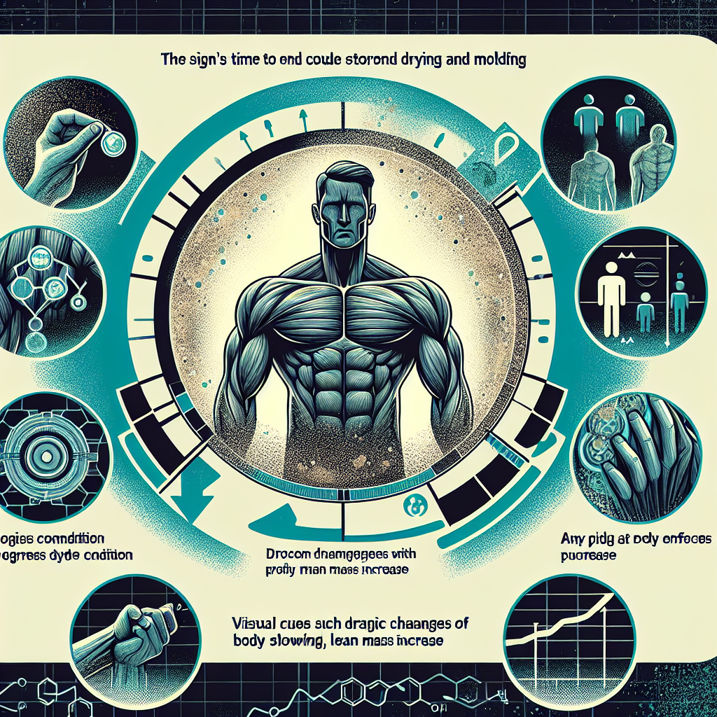 Qué señales indican que debes terminar el ciclo con Cursos de esteroides para secado y modelado corporal (aumento de masa magra)