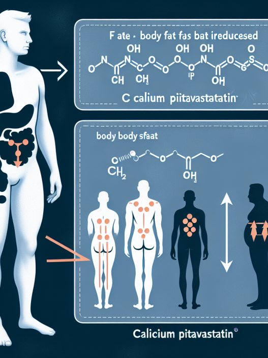 Qué tipo de grasa corporal se reduce con Pitavastatina cálcica