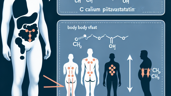 Qué tipo de grasa corporal se reduce con Pitavastatina cálcica