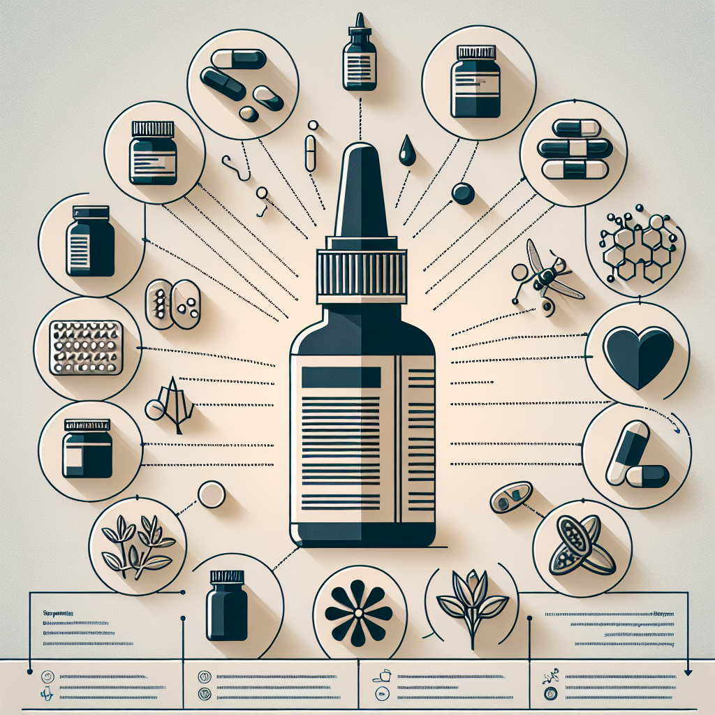 Qué tipo de suplementos no combinan bien con Aerosoles nasales