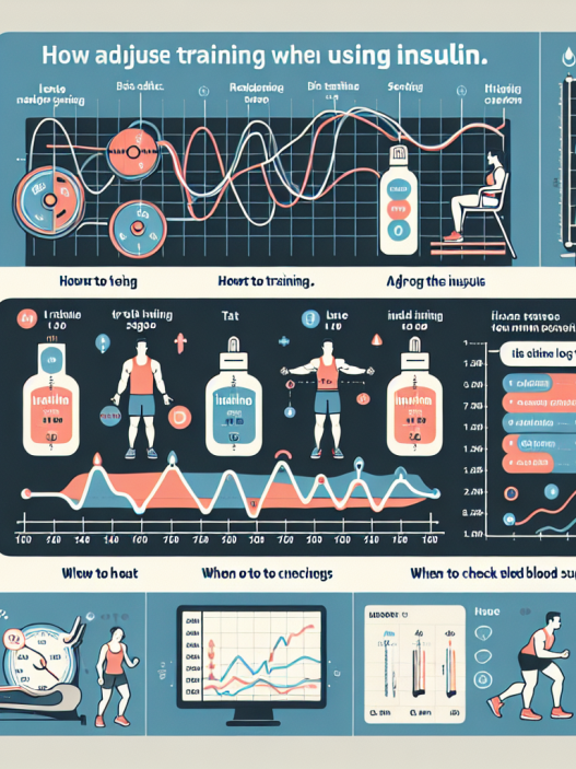 Cómo ajustar el entrenamiento al usar Insulina