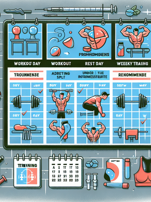 Cómo ajustar tu split semanal al usar Prohormon