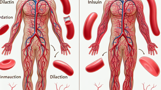 Cómo cambia la vascularización con Insulina