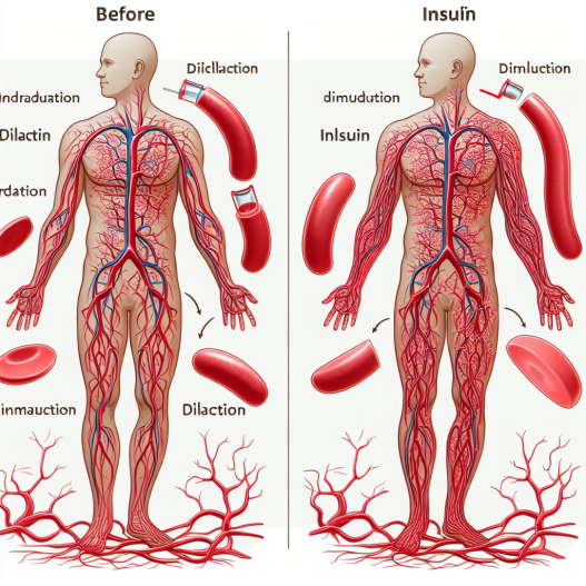 Cómo cambia la vascularización con Insulina